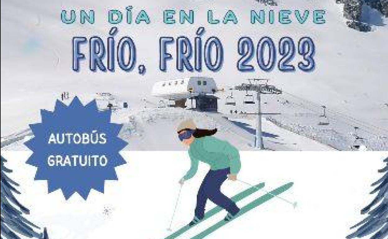 La Concejalía de Juventud del Ayuntamiento de León, abre este viernes, 10 de febrero, el plazo para inscribirse en la actividad 'Frío, frío, un día en la nieve'