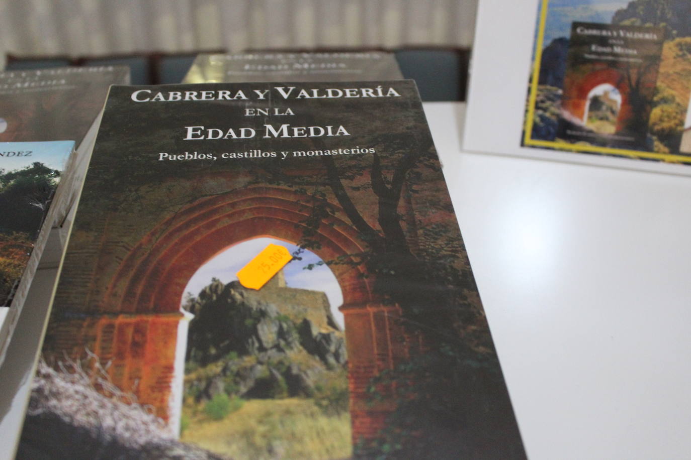 Presentación de los libros de Sergio Carracedo, 'Cabrera y Valdería en la Edad Media' y 'El Camino de Santiago por Cabrera'. 