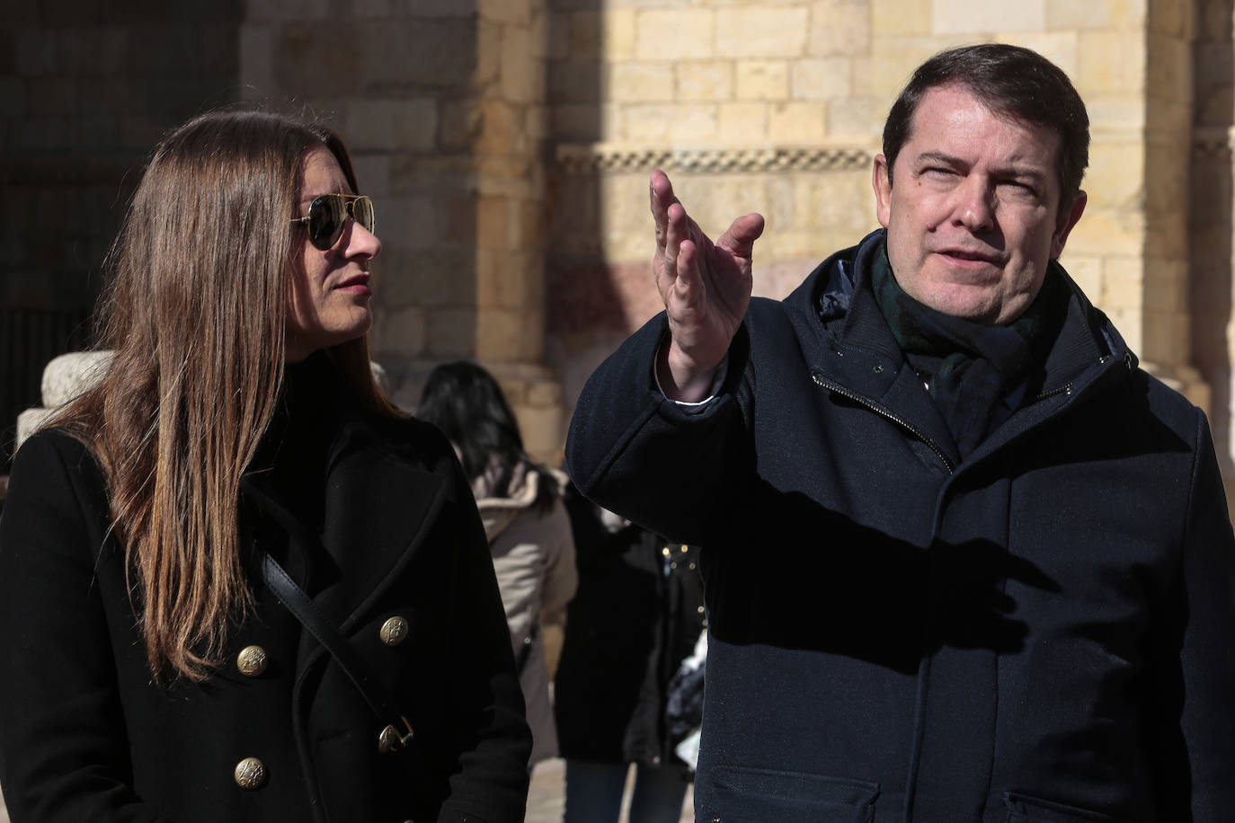 Fotos: El presidente del Partido Popular de Castilla y León, Alfonso Fernández Mañueco visita León