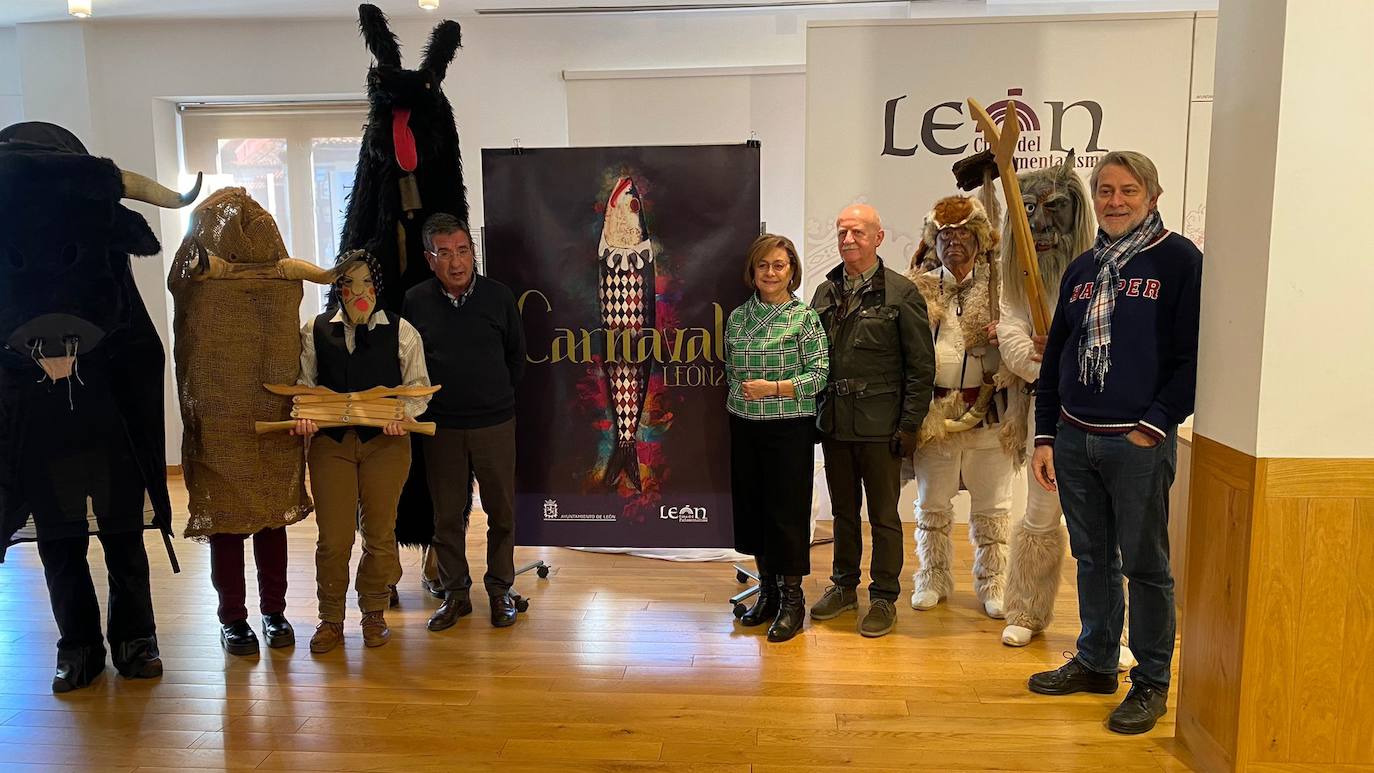 Presentación del programa de Carnaval en León 2023. 