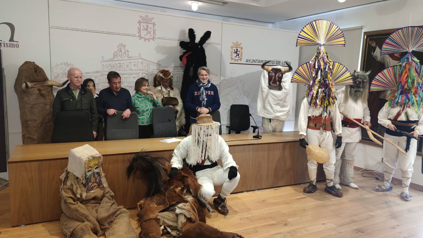 Presentación del programa de Carnaval en León 2023. 