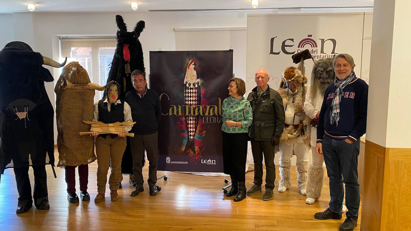 Presentación del programa de Carnaval en León 2023. 