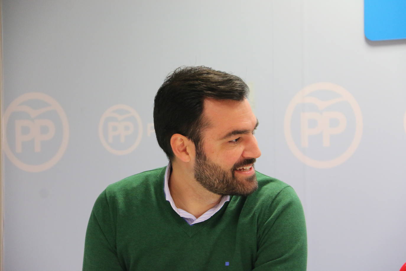 Rueda de prensa de los procuradores del PP de León.