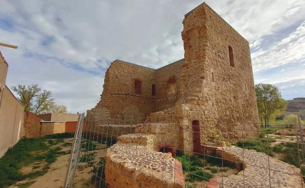 Actual estado del castillo de Alcuetas. 