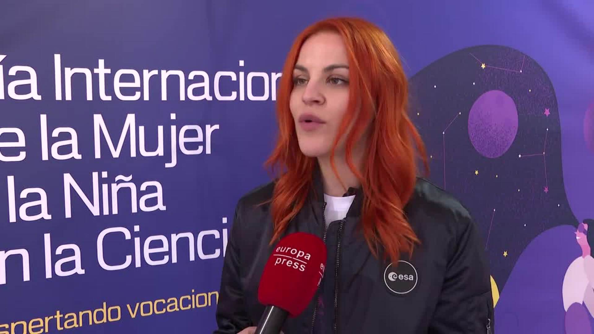 La astronauta Sara García pide "visibilizar el talento femenino"