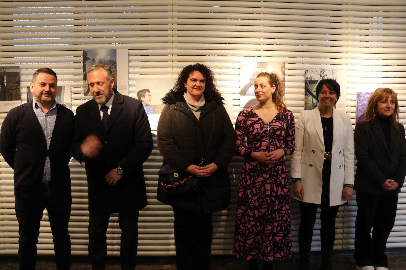 Inauguración de la Exposición del I Concurso de Fotografía «Un feliz viaje por la vida» organizada por la Federación Autismo de Castilla y León.