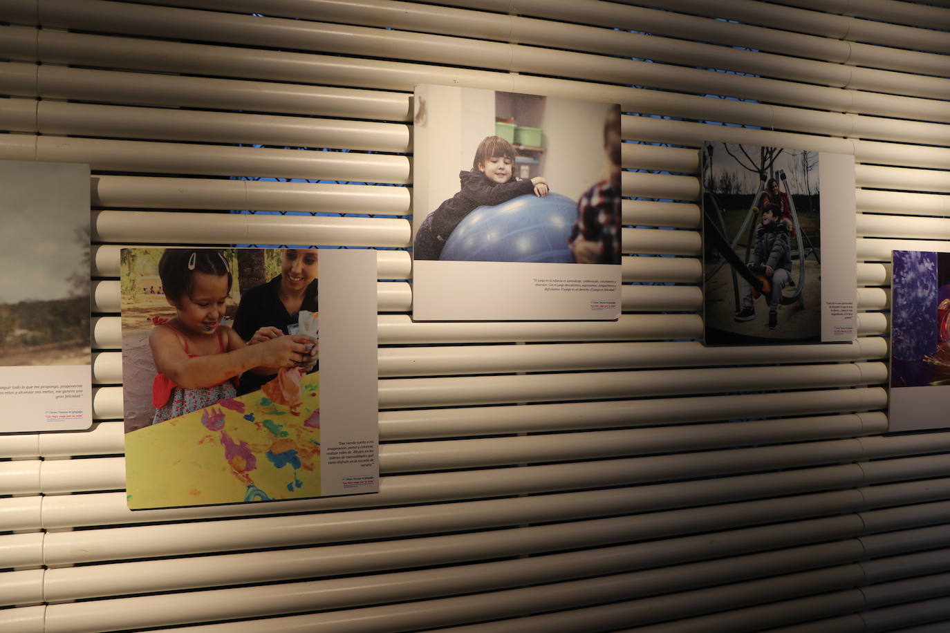 Inauguración de la Exposición del I Concurso de Fotografía «Un feliz viaje por la vida» organizada por la Federación Autismo de Castilla y León.