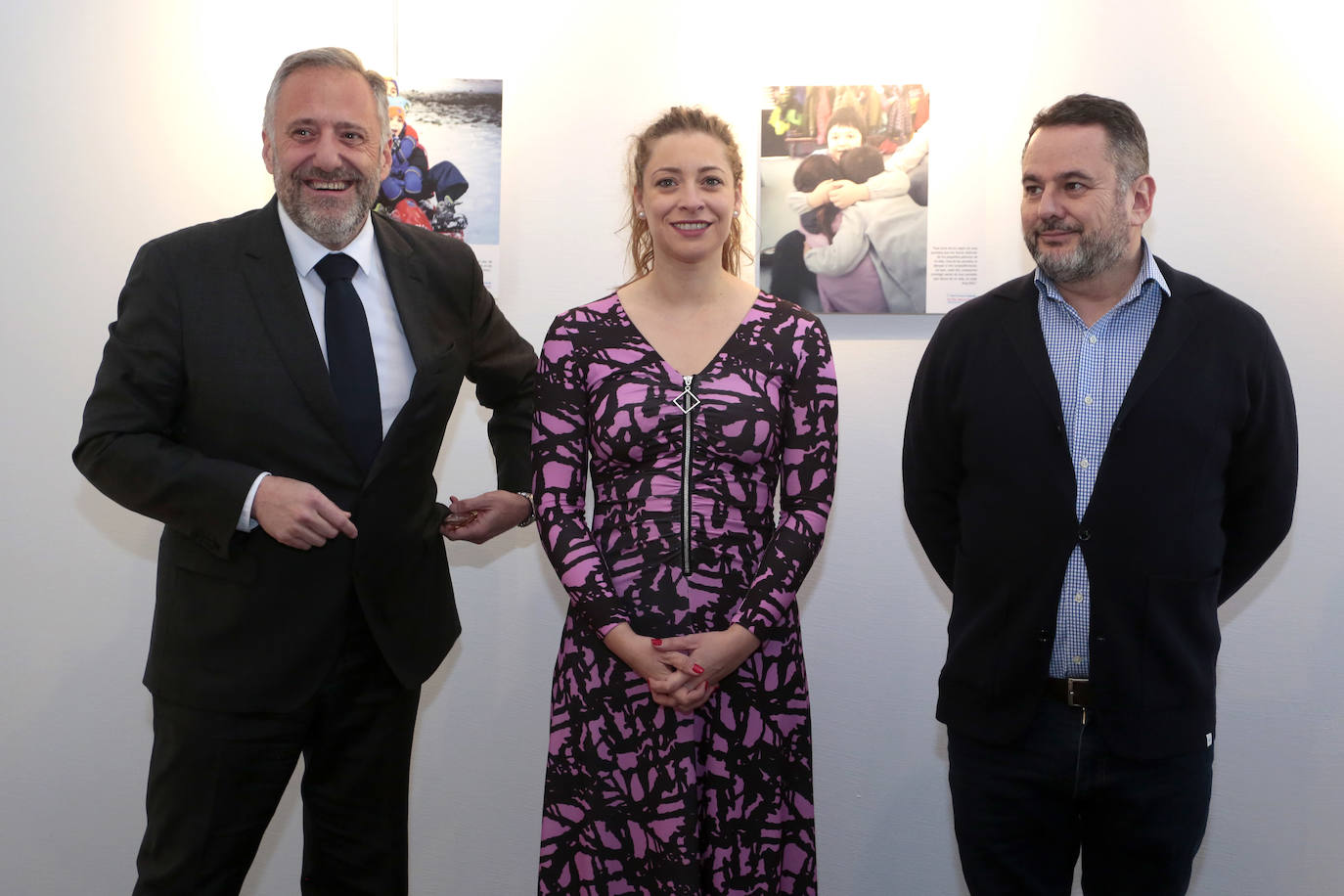 Inauguración de la Exposición del I Concurso de Fotografía «Un feliz viaje por la vida» organizada por la Federación Autismo de Castilla y León.