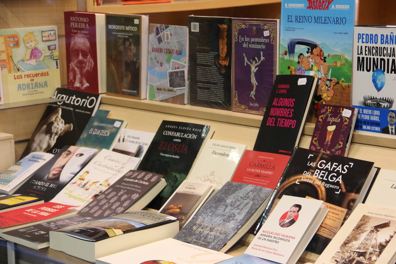 La celebración de San Valentín siempre es una buena excusa para acercarse librerías como la de Artemis situada en la capital leonesa 