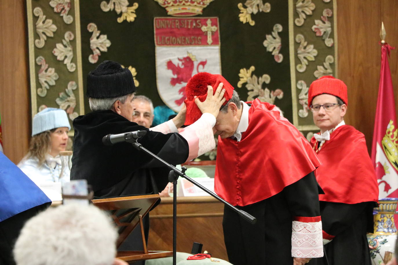 Acto académico de investidura del ex presidente del Gobierno, José Luis Rodríguez Zapatero, como Doctor Honoris Causa por la Universidad de León.