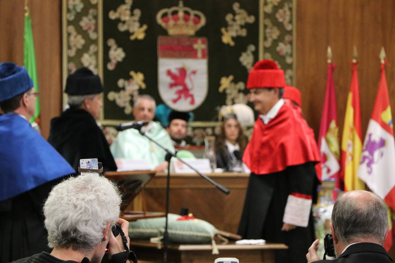 Acto académico de investidura del ex presidente del Gobierno, José Luis Rodríguez Zapatero, como Doctor Honoris Causa por la Universidad de León.