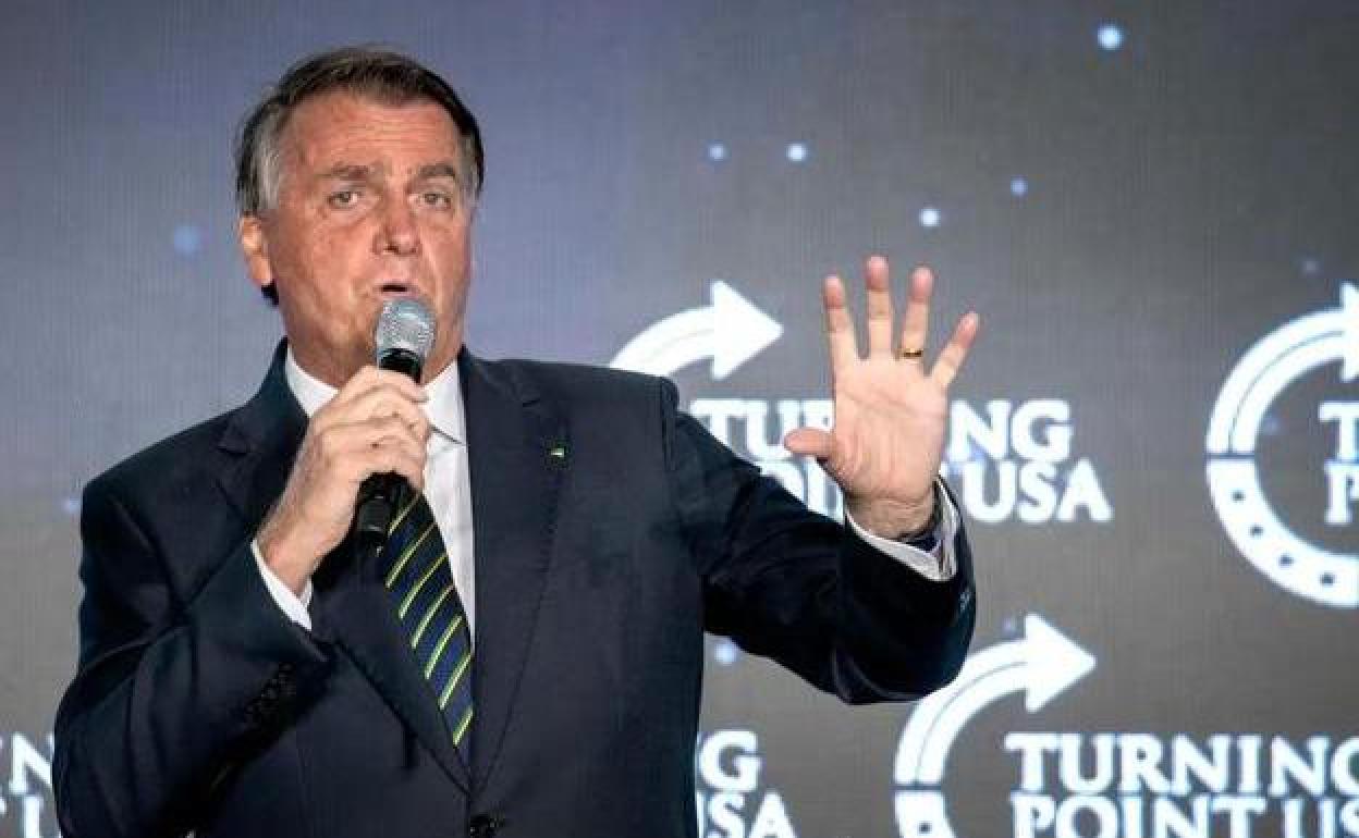 Bolsonaro participó el pasado día 4 de febrero en un acto en Miami organizado por un grupo conservador estadounidense