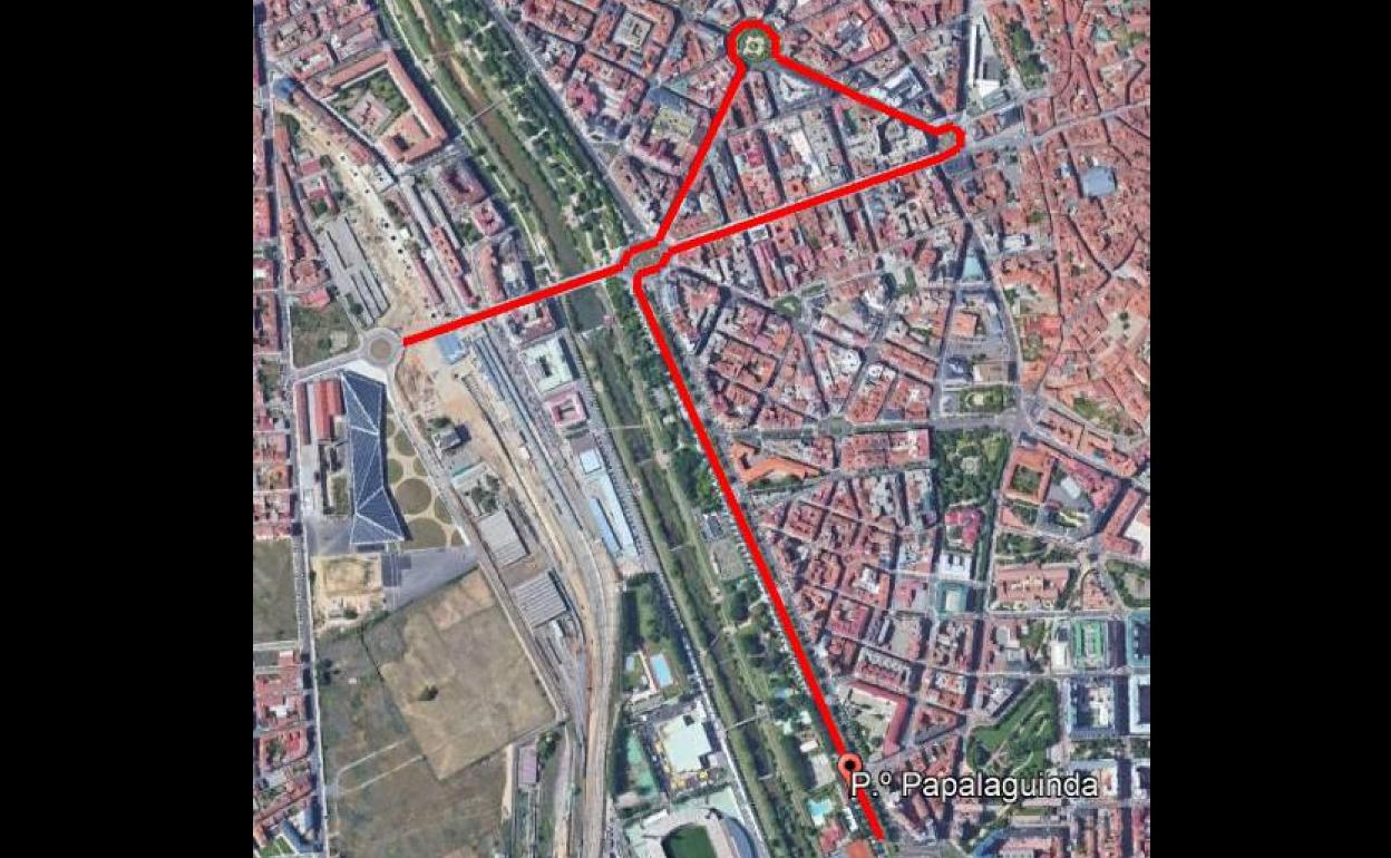 Recorrido del desfile de Carnaval