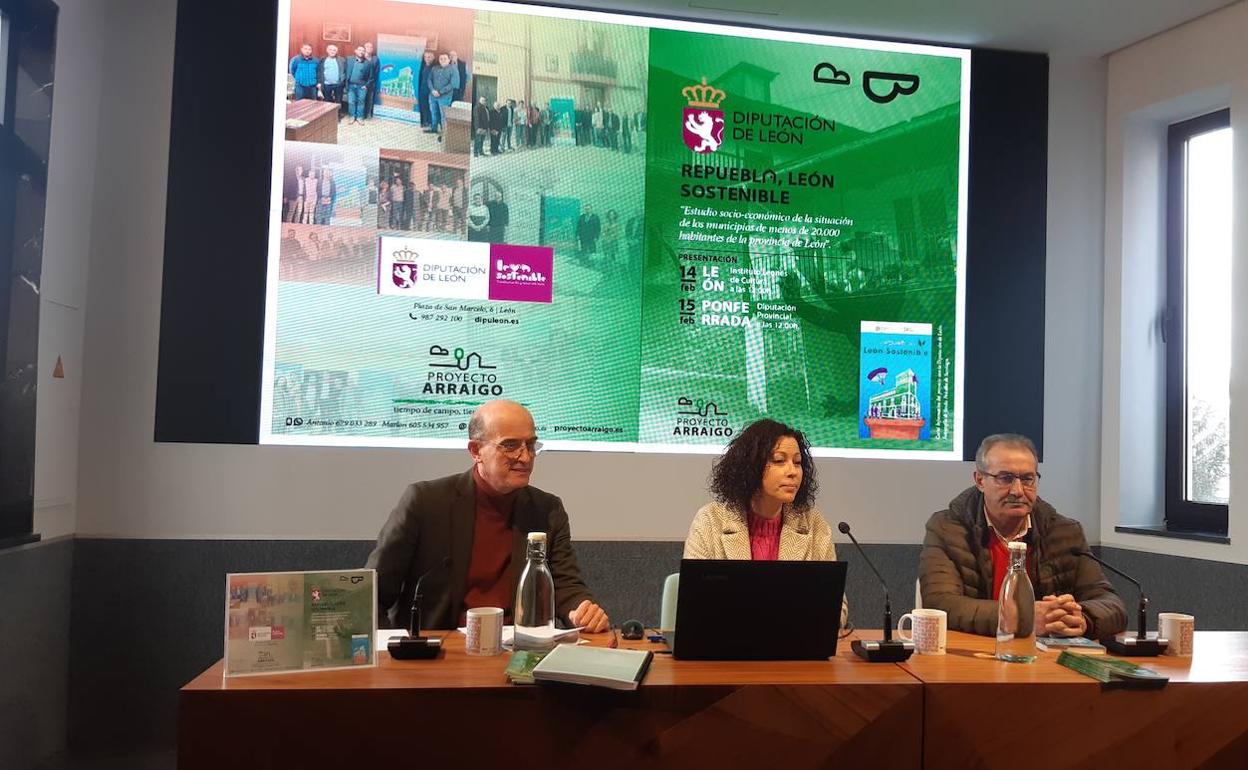 Presentación del proyecto 'Repuebla León Sostenible'.