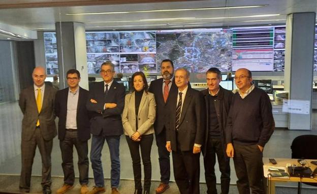 Visita a las instalaciones de Madrid.