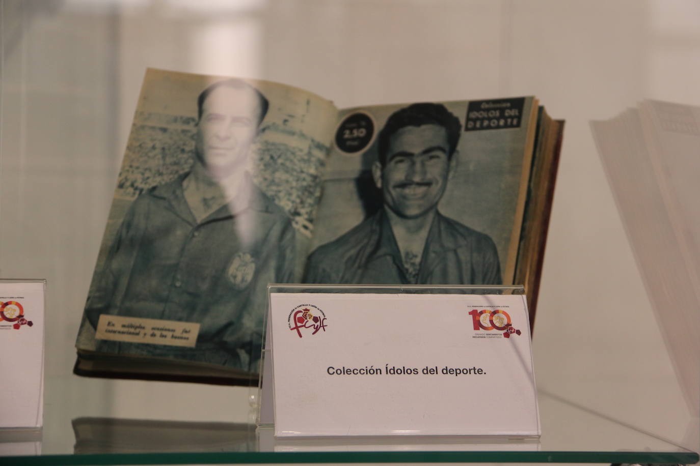 Exposicion itinerante de la Federación de Castilla y león de Fútbol