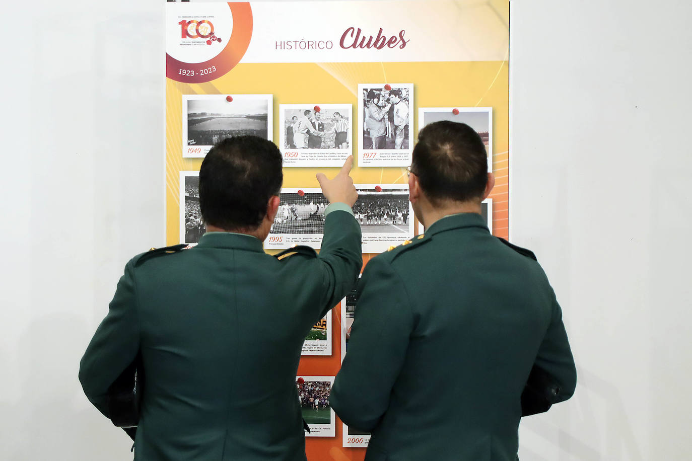 Exposicion itinerante de la Federación de Castilla y león de Fútbol