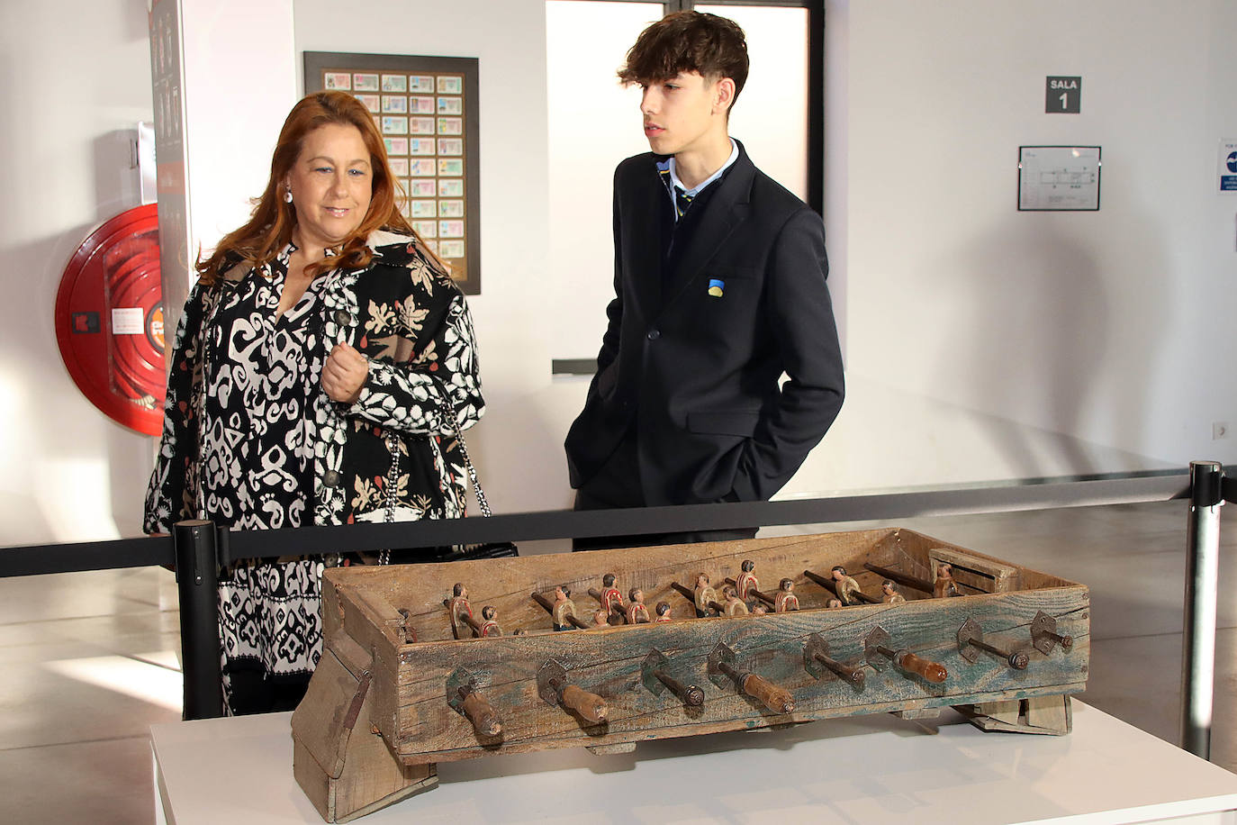 Exposicion itinerante de la Federación de Castilla y león de Fútbol