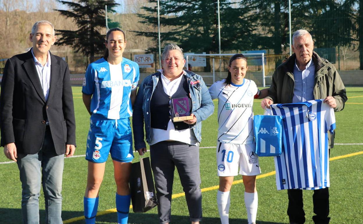 Celsa García, la gran pionera del fútbol femenino leonés.