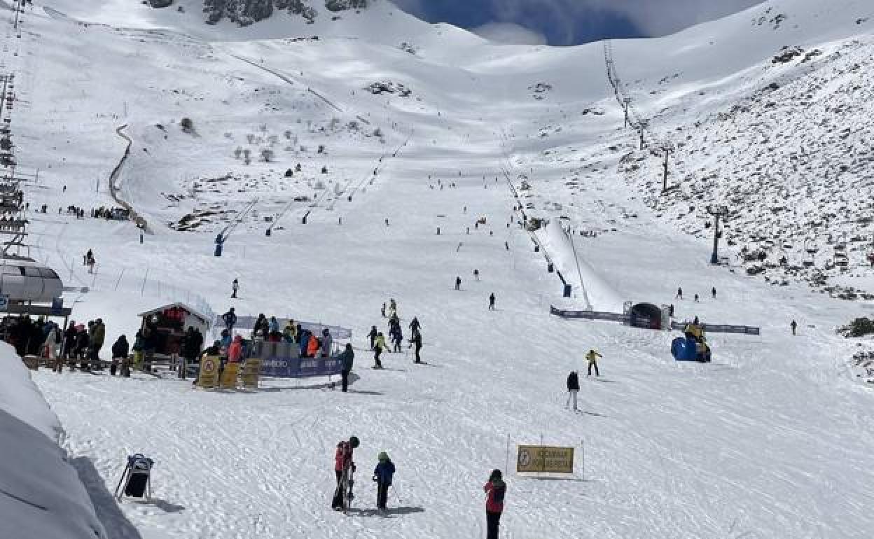 Estación de esquí de San Isidro. 
