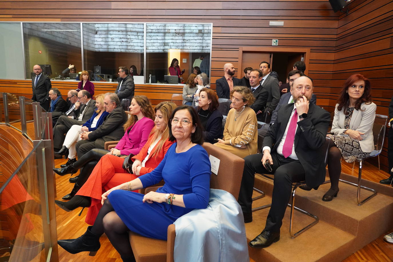 Intervención del presidente de las Cortes Carlos Pollán en el acto institucional del XL Aniversario del Estatuto de Autonomía de Castilla y León. 