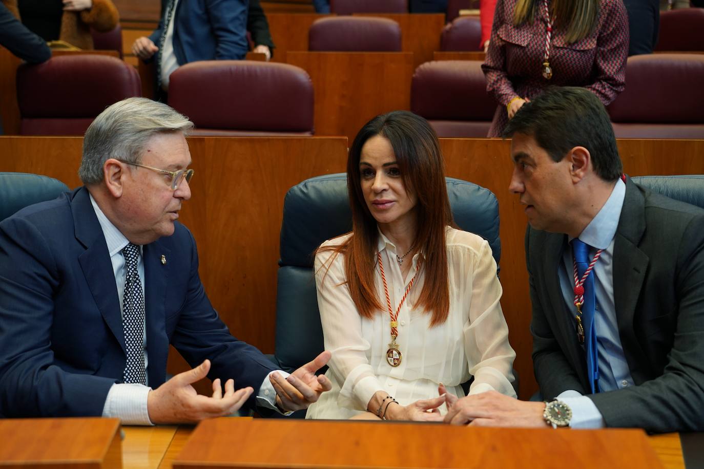 Intervención del presidente de las Cortes Carlos Pollán en el acto institucional del XL Aniversario del Estatuto de Autonomía de Castilla y León. 