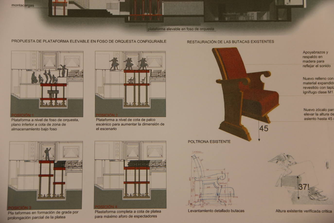 El arquitecto Ramón Cañas, que participó en el concurso de proyectos para recuperar el emblemático teatro en 2011, da las claves de las necesidades, problemas y fortalezas que esconde el edificio que sigue esperando una intervención sine die | La actuación «quirúrgica» que propuso el proyecto Krasis que capitaneaba junto a arquitectos italianos tenía un coste de más de siete millones de euros.