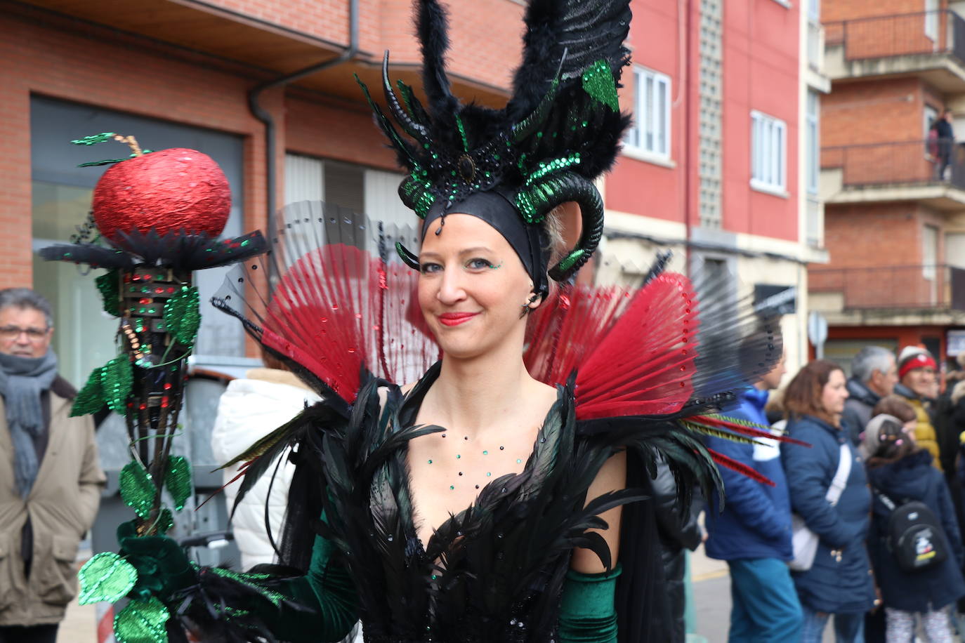 Imagen del desfile de Carnaval en Astorga 