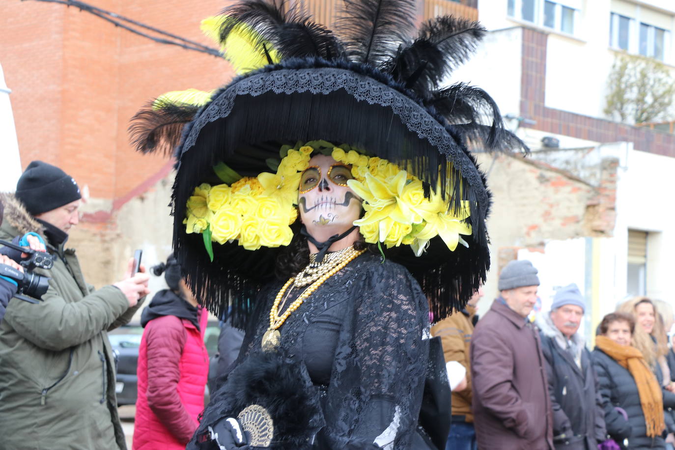 Imagen del desfile de Carnaval en Astorga 