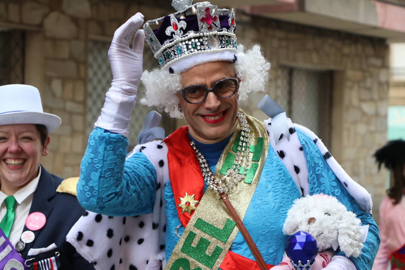 Imagen del desfile de Carnaval en Astorga 