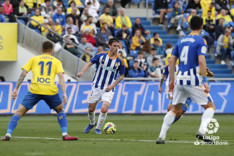 El conjunto berciano se midió a Las Palmas en el estadio Gran Canaria en busca de una victoria clave para buscar la permanencia