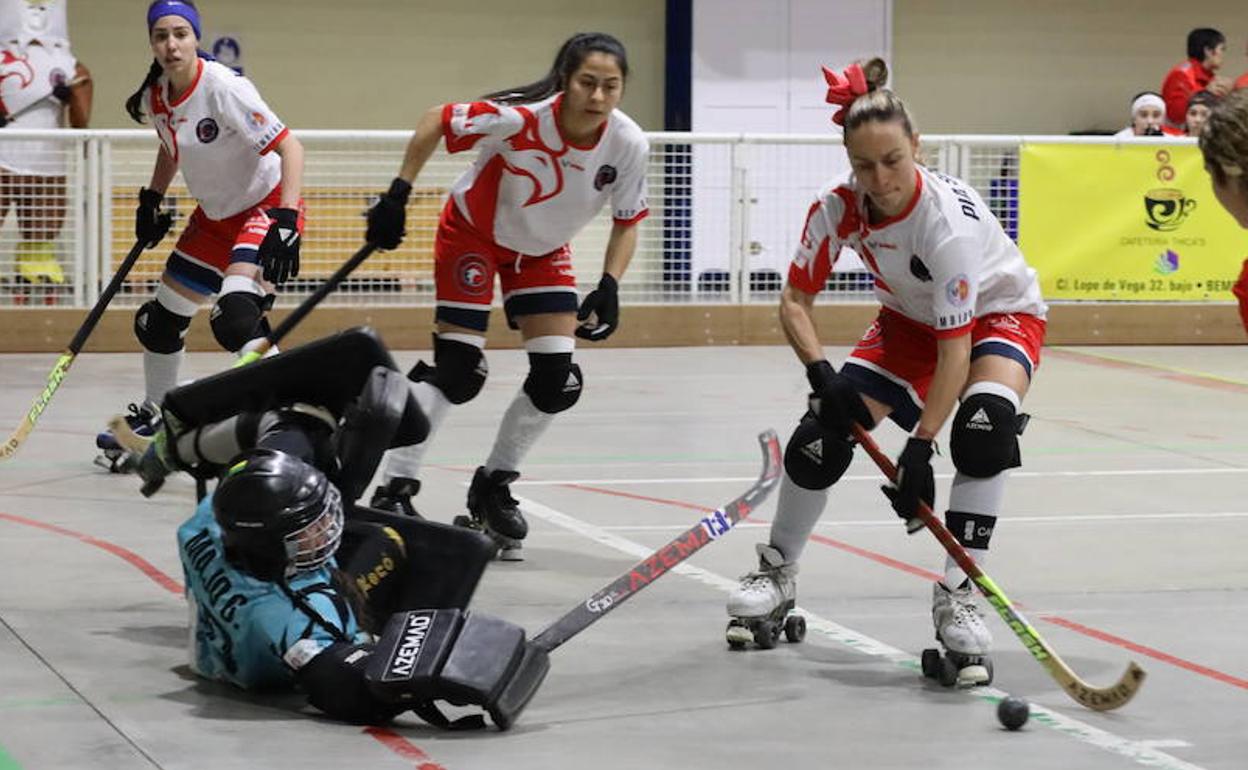 El equipo berciano fue muy superior a Ponteareas.