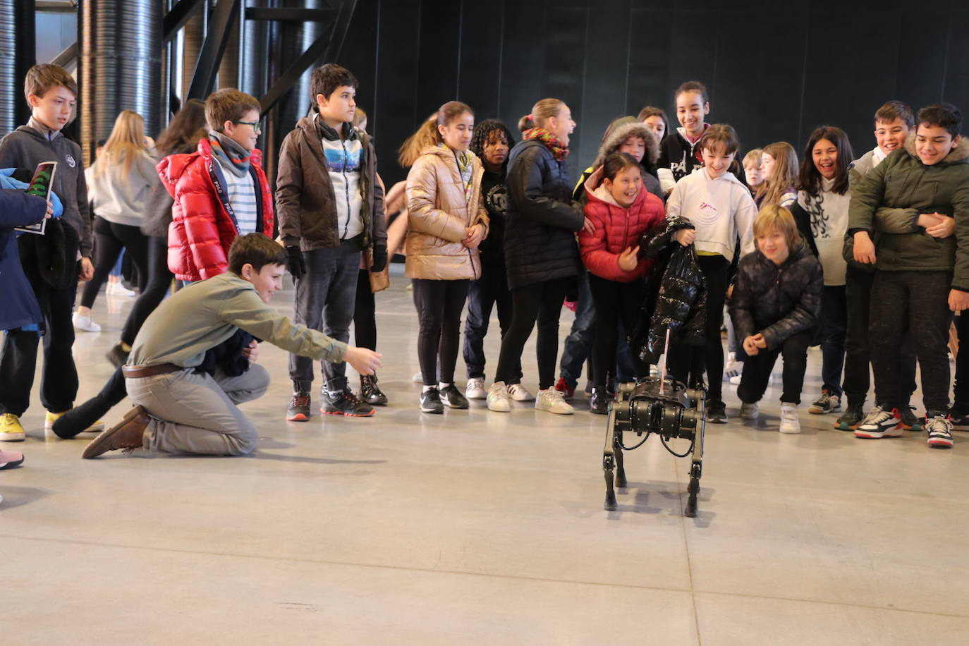 El Palacio de Exposiciones y Congresos de León acoge la cuarta edición de Expociencia que durante tres jornadas conectará la investigación que se realiza en aulas y laboratorios de la Universidad de León con su provincia | Se espera superar las 16.000 visitas en una edición en la que participan 400 investigadores de la Ule y que cuenta con representación de todas las áreas de conocimiento.