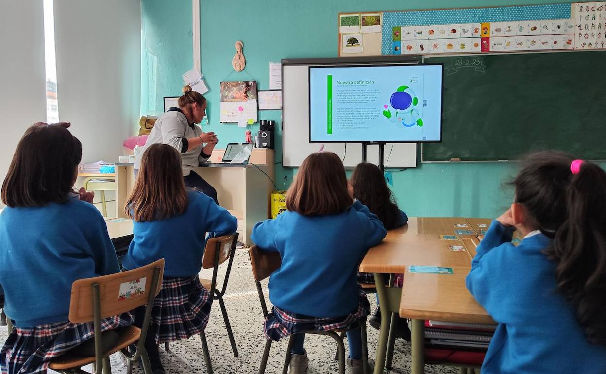 Misión aspronauta en el Colegio Virgen de la Peña.