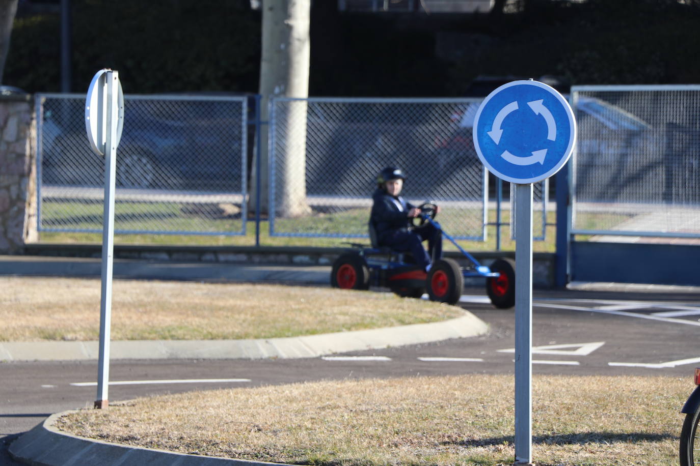 El Parque Infantil de Tráfico de Papalaguinda retoma su actividad tras el parón obligado por la pandemia y verá pasar en el último cuatrimestre del año a 2.100 escolares que concoerán las normas básicas de seguridad vial.