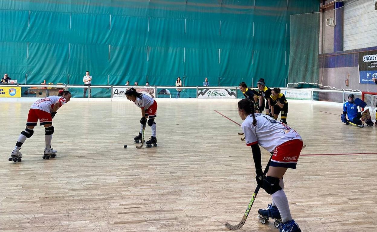 El enorme potencial ofensivo del Bembibre HC decide el resultado ante el conjunto madrileñ.