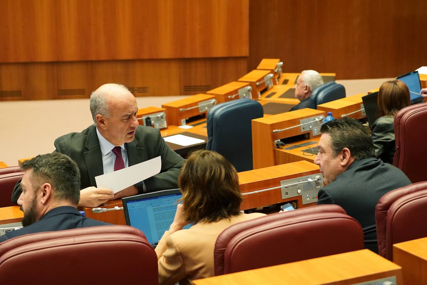 Pleno de las Cortes de Castilla y León celebrado este 8 de marzo. 