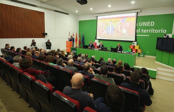 El presidente del Senado visita de Ponferrada. 