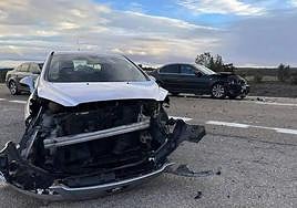 Imagen de archivo de un accidente vial.