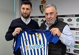 Presentación de Borja Valle en El Toralín.