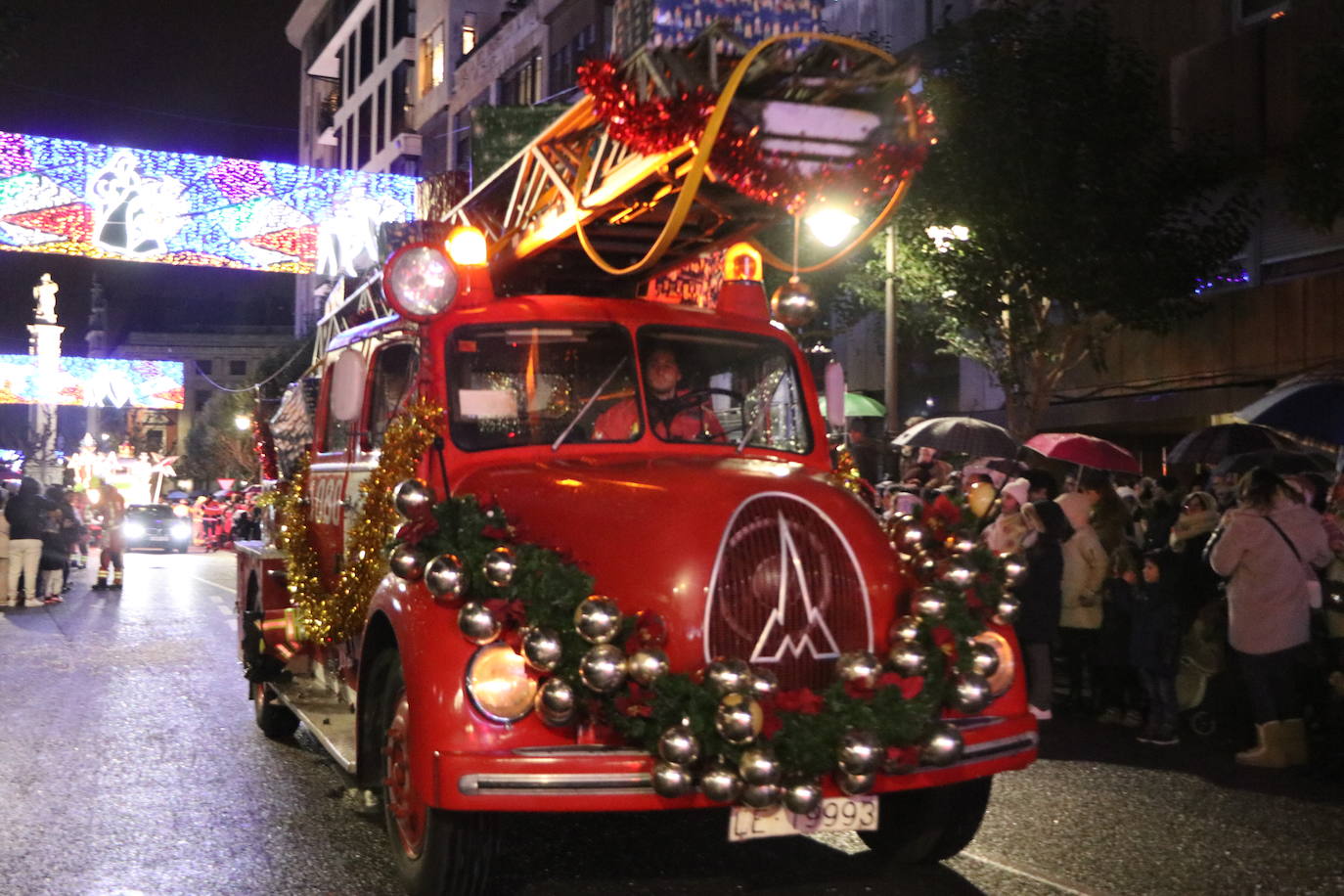 La cabalgata de Reyes Magos en León