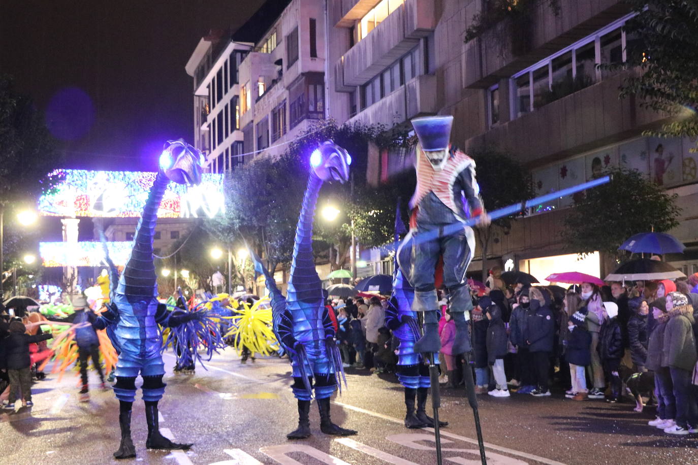 La cabalgata de Reyes Magos en León