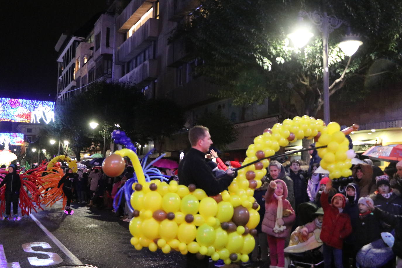 La cabalgata de Reyes Magos en León