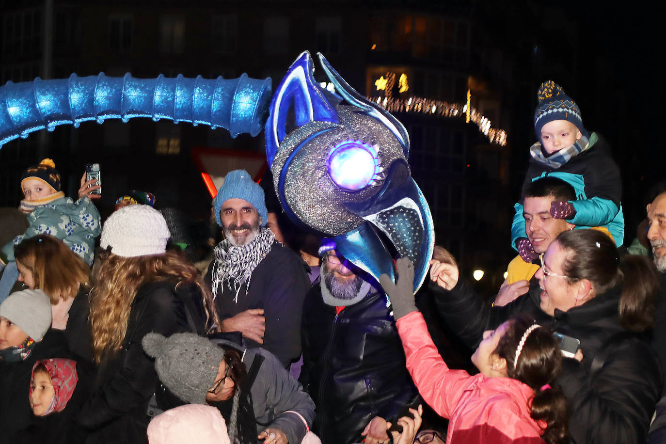 La cabalgata de Reyes Magos en León