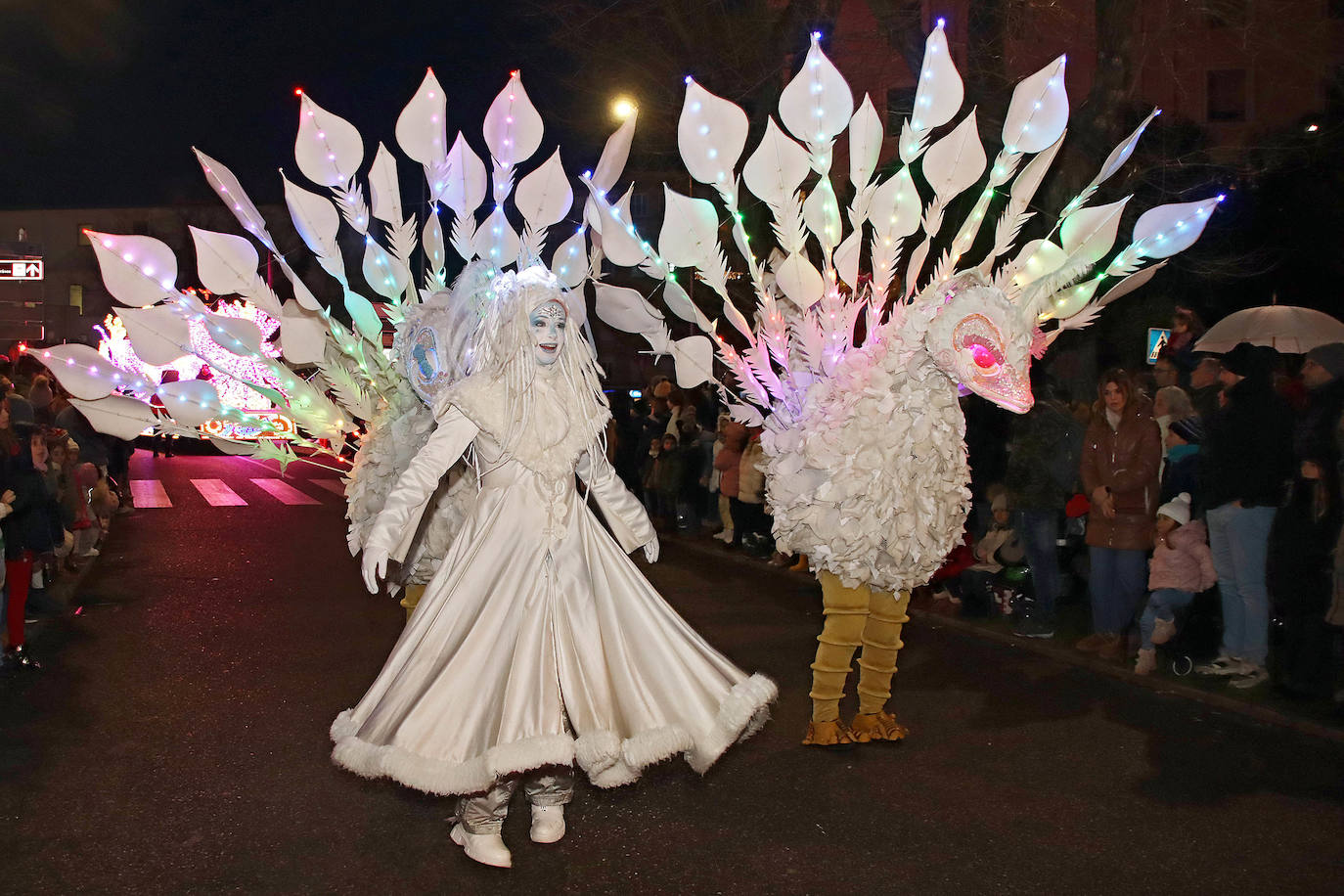 La cabalgata de Reyes Magos en León