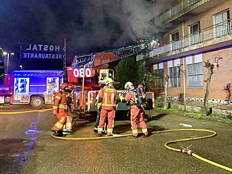 Incendio Hospital de Órbigo