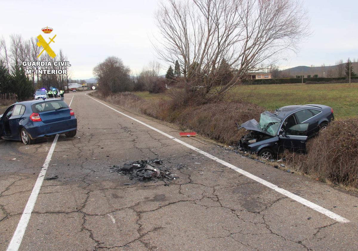 Accidente en Sariegos.