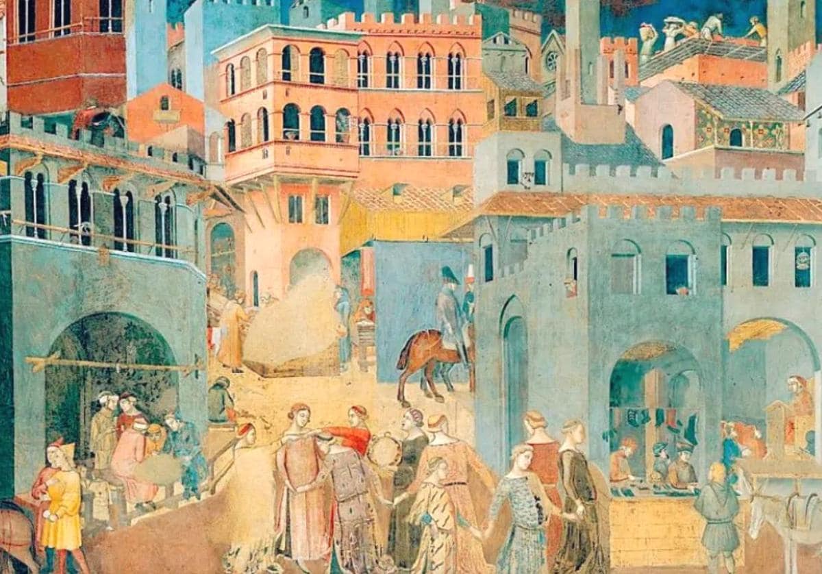 Ilustración referida a la época medieval.