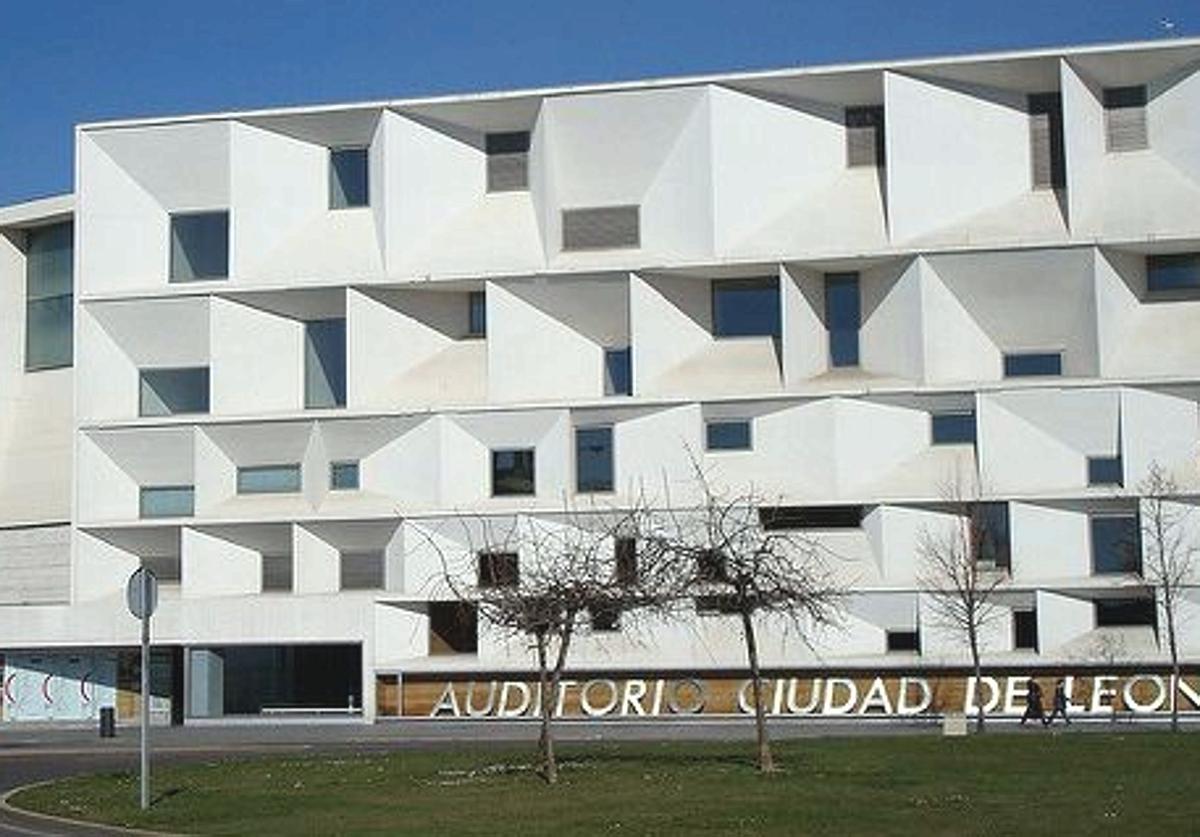 Fachada del Auditorio Ciudad de León.