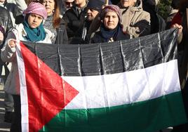 Concentración en Botines por el pueblo palestino.